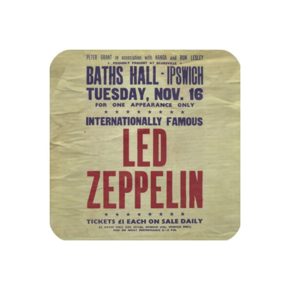 Led Zeppelin Ipswich Poster Thumbnail