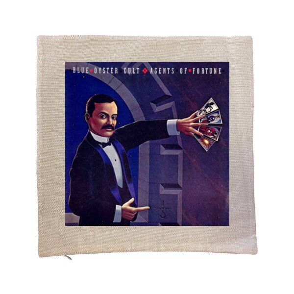 blue oyster cult - agents of fortune cushion cover Thumbnail