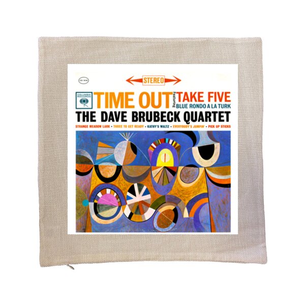 Dave Brubeck – Time Out Take Five cushion cover Thumbnail
