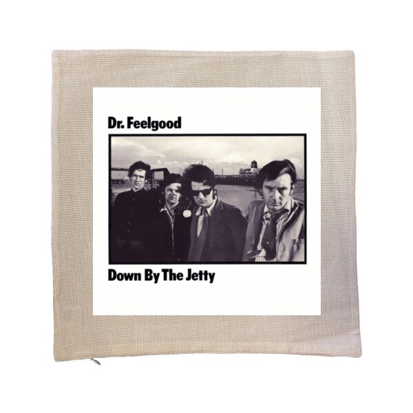 Dr feelgood - down by the jetty cushion cover Thumbnail
