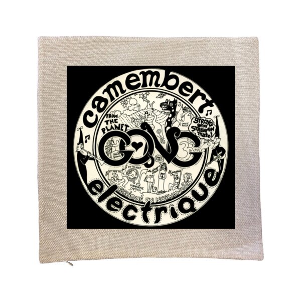 Gong - Camembert Electrique cushion cover Thumbnail