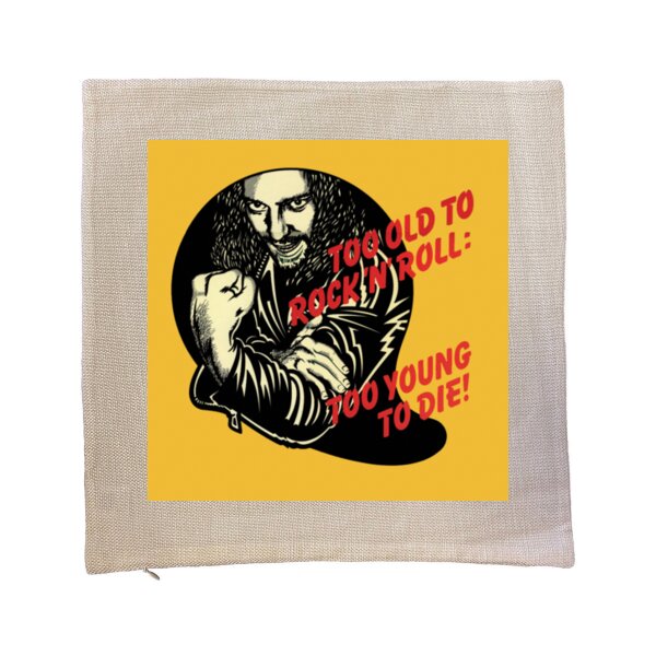 Jethro Tull - Too Old to Rock 'n' Roll cushion cover Thumbnail