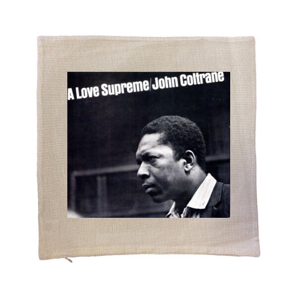 John Coltrane - A Love Supreme cushion cover Thumbnail