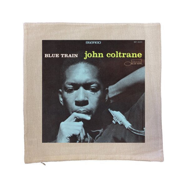 John Coltrane - Blue Train cushion cover Thumbnail
