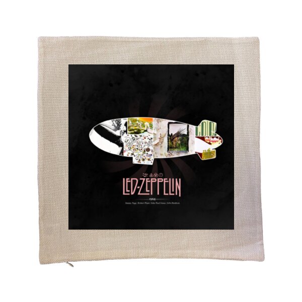 Led Zeppelin 1968 cushion cover Thumbnail