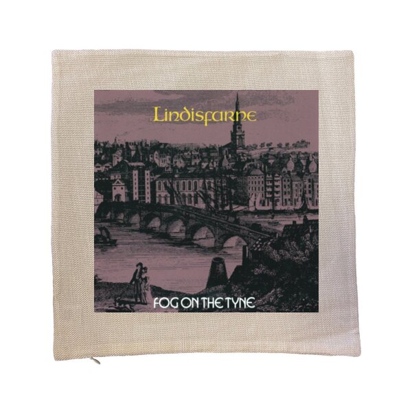 Lindisfarne - Fog on the Tyne cushion cover Thumbnail