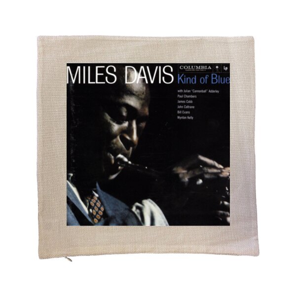 Miles Davis - Kind of Blue cushion cover Thumbnail