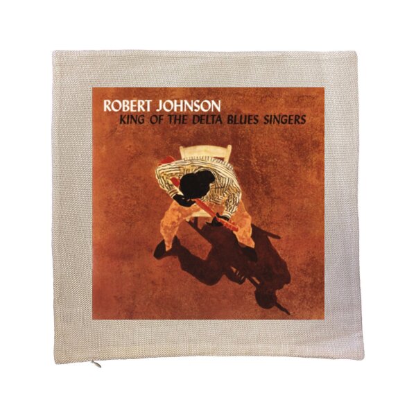Robert Johnson - King of the Delta Blues Singers cushion cover Thumbnail