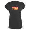 Women's extended shoulder tee Thumbnail